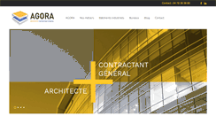 Desktop Screenshot of agora-architecte.fr